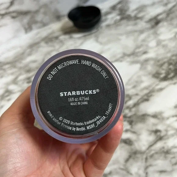 NWOT Starbucks Holiday Poinsettia 16 oz Coffee Tea Travel Mug - Picture 5 of 5